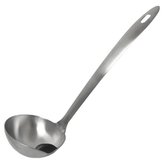 LInox 廚之坊 SUS316不鏽鋼油湯分離杓 快速油湯分離, 31 x 9.5cm, 1支