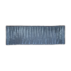 佐和陶瓷 長燒物皿 日本製陶瓷餐盤, 31.5 x 10.5 x 2.5cm, 1個, 黑石目