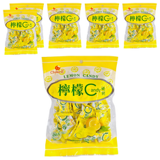 Chiao-E 巧益 檸檬Candy硬糖, 140g, 6袋