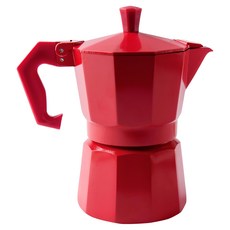 EXCELSA Chicco 義式摩卡壺 1杯, 紅色, 1個