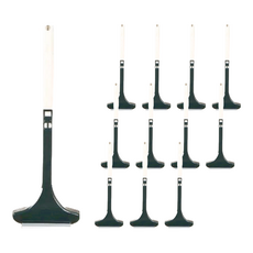 小麥購物 紗窗清潔刷 G428 104g, 12支, 藍色 + 白桿