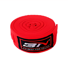 S-SportPlus+ bn拳繃帶 5m 紅色 手腕保護, 1捲