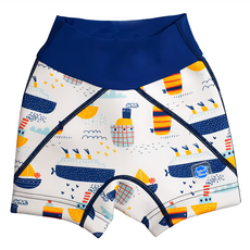 Splash About Jammers 3D兒童防漏泳褲, 腰圍 41~52 x 腿圍 26 x 褲檔長 22 x 褲長 26.5cm, 海洋探險家