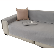 防水沙發墊, 3 夏梨霧灰色, 240 x 90cm