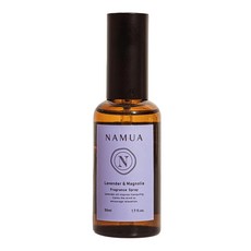 NAMUA 那木瓦 精油枕頭香氛噴霧 50ml 含19種天然精油, 薰衣草 + 木蘭, 1瓶