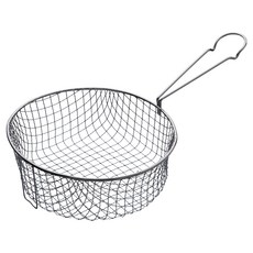KitchenCraft 夾式長柄炸籃 圓 20cm 鍍錫鋼材質 適用洗碗機, 1個