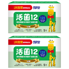RISAL 小兒利撒爾 活菌12 無糖版 以益生元為基底 高纖配方 12株專利益生菌, 2g, 5個, 2盒