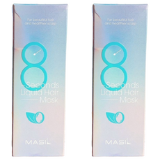 MASIL 8秒髮膜 350mL 藍色蓬鬆款, 2件