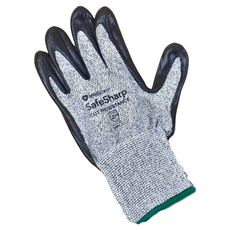 麥迪康 SafeSharp 泡棉丁腈塗層防切割手套，透氣耐用, L, 歐盟EN388, 1雙