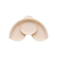 miniware 微兒 矽膠聰明分隔盤, 食品級矽膠耐熱230度, 可微波/洗碗機清洗/蒸氣鍋消毒, 美國設計 台灣製造, 22 x 14.5 x 2.5cm, 蜜桃橘, 1個