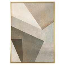 BOLUO GALLERY 菠蘿選畫所 拼接 木 APAD3441G 掛畫, 金色