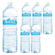 LOTTE 樂天 Chilsung Cider ICIS 礦泉水, 2L, 6瓶