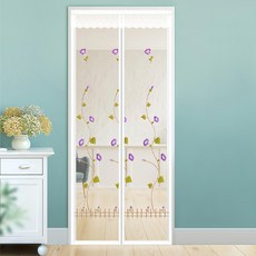 半島良品 魔術膠靜音磁吸防蚊門簾, 刺銹 花之語