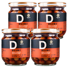 JOYSPRING 喜樂之泉 野生甘樹子, 無農藥檢驗, 無調味料、酵母抽出物、防腐劑、色素, 190g, 4罐