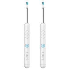 bebird 蜂鳥 智能可視採耳棒 R1 300萬像素高清內窺鏡 無影燈 WIFI 秒速連接, 2支, 1入