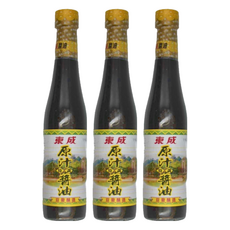 東成 原汁特調醬油 豆豉釀造, 430ml, 3瓶