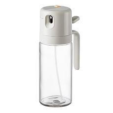 SHCJ 生活采家 OilPour 倒噴兩用 醬料玻璃油壼 廣角噴油 傾倒開蓋倒油, 550ml, 1個