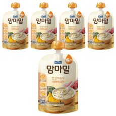 Mammameal 寶寶粥 適合6個月以上嬰幼兒, 南瓜牛肉, 100g, 5包