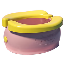 Vanibaby 外出折疊坐便器, Banana Baby Toilet, 粉色