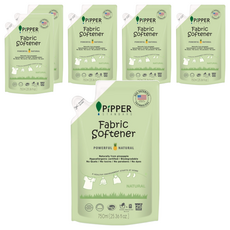 PiPPER STANDARD 沛柏 鳳梨酵素柔軟精 補充包, 低敏認證, 750ml, 6包
