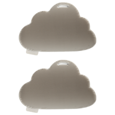 Dailylike 矽膠洗碗刷 雲朵款, 2個, 1入