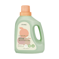 US baby 優生 嬰兒植淨酵素洗衣液體皂, 1.2L, 1瓶