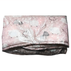 天絲兒童睡墊 彩雲粉色 幼稚園睡墊, 75 x 135cm±3%, 1個, 1入