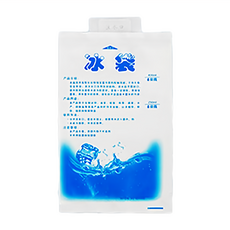 注水式保冷冰袋 PE膜, 100ML/200ML/400ML/600ML/1000ML, 19 x 12cm, 50個