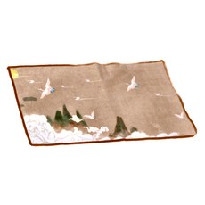 古畫絨布茶巾, 擦拭用途, 遠山, 1條