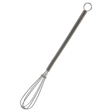 SHIMOMURA 下村 迷你不鏽鋼打蛋器/攪拌器 KIB-207, 18x2cm, 日本製造, 304不鏽鋼18-8, 1個