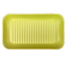 新食器 日本製IH油切烤盤 22 x 12.7 x 2.7cm, 綠色, 1個