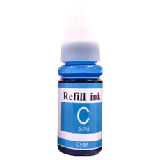 NEXTPAGE 台灣榮工 Canon G系列專用 Dye Ink 可填充染料墨水瓶 - 藍色 70ml 適用於PIXMA G1000 G2000 G3000, 1瓶