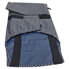 鬱金香 GS506 鬱金香圓點防水圍裙 76x72公分 台灣製, 圓點, 1件