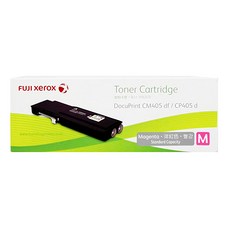 FUJI XEROX 原廠標準容量碳粉匣 CT202020 適用於DocuPrint CM405 df/CP405 d 色彩鮮明, 紅色, 1個