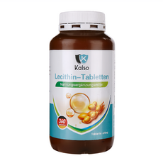 Kalso 科德司 大豆卵磷脂錠 德國原裝進口 調整生理機能 維持健康 非基改, 360顆, 241.2g, 1罐
