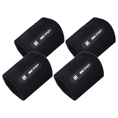 NINE STUDY AD-ROCKET 極致舒適透氣專業護腕 黑色 80%棉材質, 4個