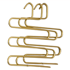 bencross 本心本來 鋁製褲架 32x4x37cm, 金色, 3個