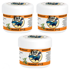 Tui Balms 滋潤引流身體按摩精油蜂蠟膏 (柑橘) ORANGE SPICE, 100g, 3罐