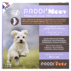 PRODI' Pets 普洛迪 關節肌肉保健益生菌 小型犬 紫色, 維護骨骼/關節, 30個, 1盒