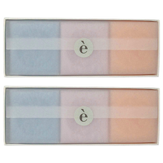 EVEIL 伊蓓爾 花果奢寵古法馬賽皂禮盒, 海洋/玫瑰/葡萄柚, 100g x 3, 2組