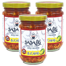 扒扒飯 泰椒醬, 香辣爽口不油膩, 搭配飯、麵、水餃都美味, 260g, 3罐