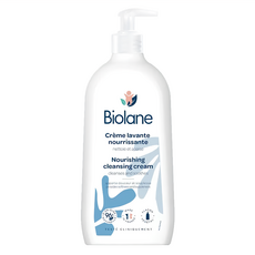 Biolane 法貝兒 滋養舒緩雙潔露, 洗髮沐浴二合一，鎖水保濕不刺激，乾性肌膚適用, 750ml, 1瓶