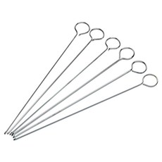 KitchenCraft 金屬烤肉串叉, 6支