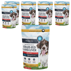 Bailey+Co 倍立 犬用凍乾零食，紐西蘭優質凍乾系列, 羊肝, 70g, 6包
