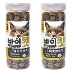 by CAT 喵洽普 貓咪凍乾零食，純天然馬肉，90g, 2罐