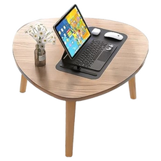 簡約歐風茶几桌, NS_C023, 50cmx50cm, 拉絲黑橡