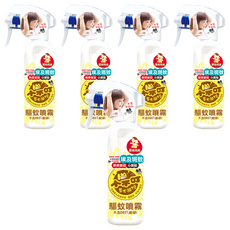 小不叮 草本驅蚊噴霧 升級版 嬰幼兒用, 有機精油, 不含DEET, 360度倒著噴, 200ml, 5瓶