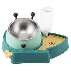 蝴蝶寵物碗, 綠色, 1個