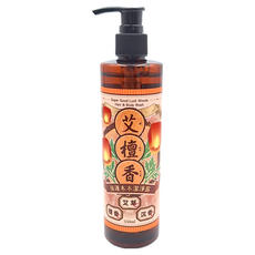 美吾髮 艾系列 艾檀香強運木本潔淨露, 330ml, 1瓶