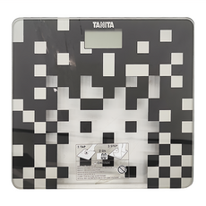 TANITA 塔尼達 HD-378/HD-380/HD-381 體重計, 約1.4~1.7kg, 玻璃, 黑色, 1個